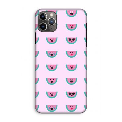 Smiley watermeloenprint: iPhone 11 Pro Max Tough Case