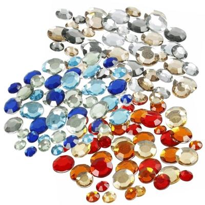 Plak diamantjes/steentjes - 1080x stuks - mix set - plakjuwelen - hobby