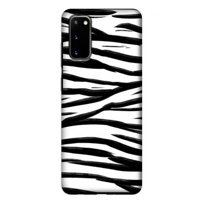 Zebra pattern: Samsung Galaxy S20 Tough Case