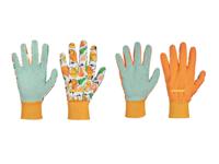 PARKSIDE 2 paar tuinhandschoenen (oranje/geel, 7)