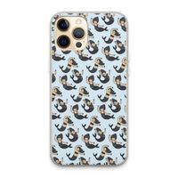 Zeemeermin: iPhone 13 Pro Max Transparant Hoesje