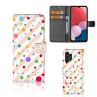 Samsung Galaxy A13 (4G) | Telefoon Hoesje | Dots | Portemonnee hoesje