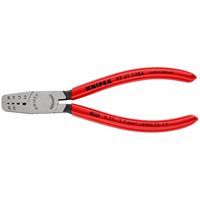 Knipex Krimptang voor adereindhulzen met kunststof bekleed 145 mm - 9761145A - thumbnail