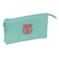 Pennenetui met 3 vakken F.C. Barcelona Groen 22 x 12 x 3 cm