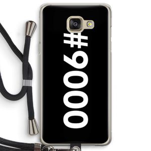 #9000: Samsung Galaxy A5 (2016) Transparant Hoesje met koord