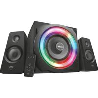 Trust gxt 629 tytan rgb illuminated 2.1 speaker set pc-luidspreker (zwart)