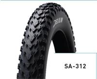 Deli tire buitenband thundr fatbike 20 inch 20x4.00 102-406 102/90-406 zwart sa-312