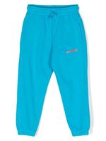 Off-White Kids pantalon de jogging à rayures Diag - Bleu