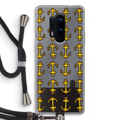 Musketon Anchor: OnePlus 8 Pro Transparant Hoesje met koord