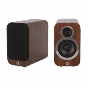 Q Acoustics 3010i - Boekenplank Luidsprekers - Walnoot ( per paar )