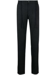 Canali pantalon en laine à lien de resserrage - Gris