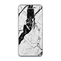 Witte marmer 2: Xiaomi Redmi Note 9 Pro Transparant Hoesje