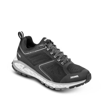 Meindl Power Walker 2.0 Lage Wandelschoen Heren Schwarz/Silber 9,5/44