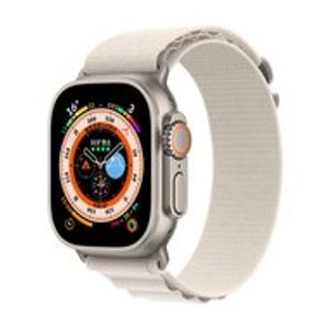 Alpine Loop nylon bandje - Starlight - Geschikt voor Apple Watch 42mm / 44mm / 45mm / 49mm