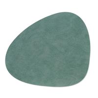 LIND DNA - Dinner Mat Curve - Placemat 37x44cm Hippo Pastel Green