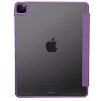 Pomologic BookFold hoes iPad Air 13" (M2/M3) - Clear/Purple