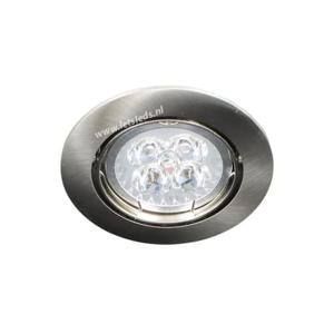 LED spot kantelbaar MR16 4Watt rond dimbaar (12Volt)