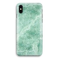 Groen marmer: iPhone Xs Volledig Geprint Hoesje