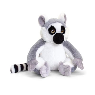 Keel Toys Pluche knuffel ringstaart maki aap - 25 cm - Knuffeldier