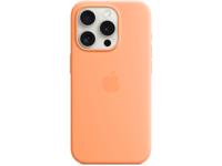 Apple MT1H3ZM/A Apple Silicone Case with MagSafe iPhone 15 Pro Sorbet Orange