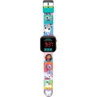 Gabby's Poppenhuis LED Horloge - KIDS LICENSING - GD00019 Gabby's Poppenhuis LED Horloge - KIDS LICENSING - GD00019