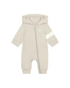 Malelions Captain Trainingspak Baby Beige - Maat 0-3 Maanden - Kleur: Beige | Soccerfanshop