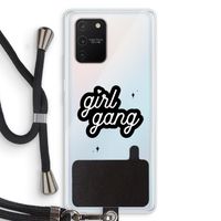 Girl Gang: Samsung Galaxy S10 Lite Transparant Hoesje met koord