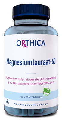 Orthica Magnesiumtauraat 60 Capsules