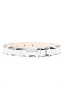 ISABEL MARANT ceinture Lowell - Argent