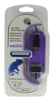 Bandridge Data en Oplaadkabel Samsung 30-Pins Male naar USB A Male 1 m Zwart | 1 stuks - BBM39200B10 BBM39200B10 - thumbnail