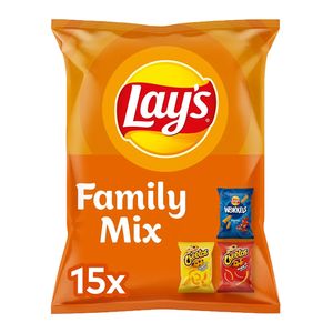 Lay&apos;s - Family Mix (3 smaken) - 15 Minizakjes