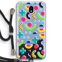 8-bit N°1: Samsung Galaxy J5 (2017) Transparant Hoesje met koord