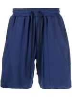 STYLAND x notRainProof drawstring organic cotton shorts - Bleu - thumbnail