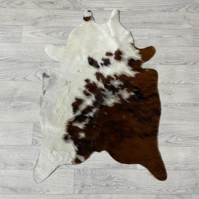 Kleine koeienhuid bruin wit zwart (Normandiër) 90x60cm