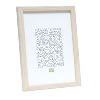 Deknudt Houten fotokader in licht witte kleur 20x30 S41JL1