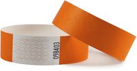 Combicraft polsbandjes Tyvek, oranje, pak van 100 stuks Combicraft polsbandjes Tyvek, oranje, pak van 100 stuks
