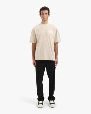 Croyez Homme Oversized Stamp Cr2-pf25-05 Print T-shirts 2200 Grey
