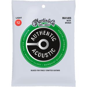 Martin Strings MA140S Authentic Acoustic Silked 80/20 Bronze
