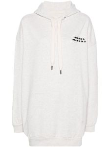 ISABEL MARANT hoodie Solena à logo floqué - Blanc