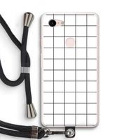 Rooster: Pixel 3 XL Transparant Hoesje met koord