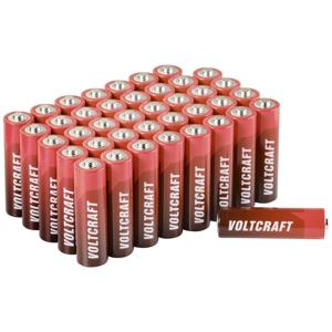 VOLTCRAFT Industrial LR6 AA batterij (penlite) Alkaline 3000 mAh 1.5 V 40 stuk(s)