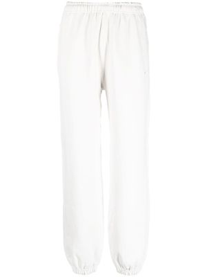 Nike pantalon de jogging brodé Solo Swoosh - Blanc