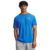 Under Armour Sportstyle Left Chest Logo T-Shirt Blauw Wit