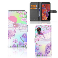 Samsung Galaxy Xcover 5 Telefoonhoesje met Pasjes Bird