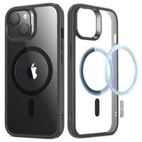 iPhone 15 ESR CH HaloLock Mag Hybrid Case - Black / Clear - thumbnail