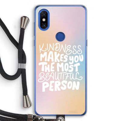 The prettiest: Xiaomi Mi Mix 3 Transparant Hoesje met koord