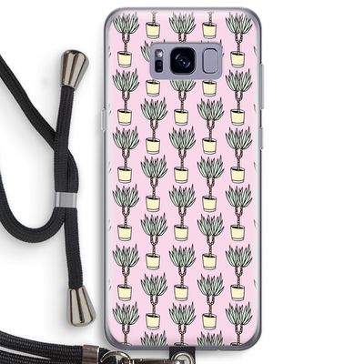 Boompje: Samsung Galaxy S8 Plus Transparant Hoesje met koord