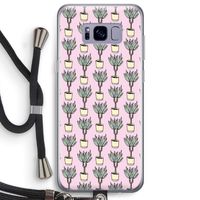 Boompje: Samsung Galaxy S8 Plus Transparant Hoesje met koord