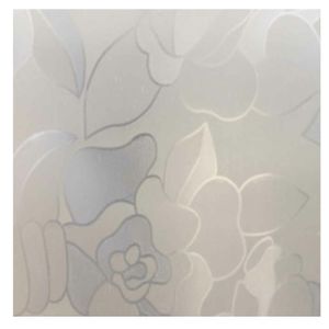 Raamfolie bloemen semi transparant 45 cm x 2 meter zelfklevend