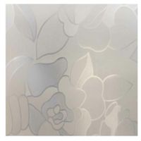 Raamfolie bloemen semi transparant 45 cm x 2 meter zelfklevend